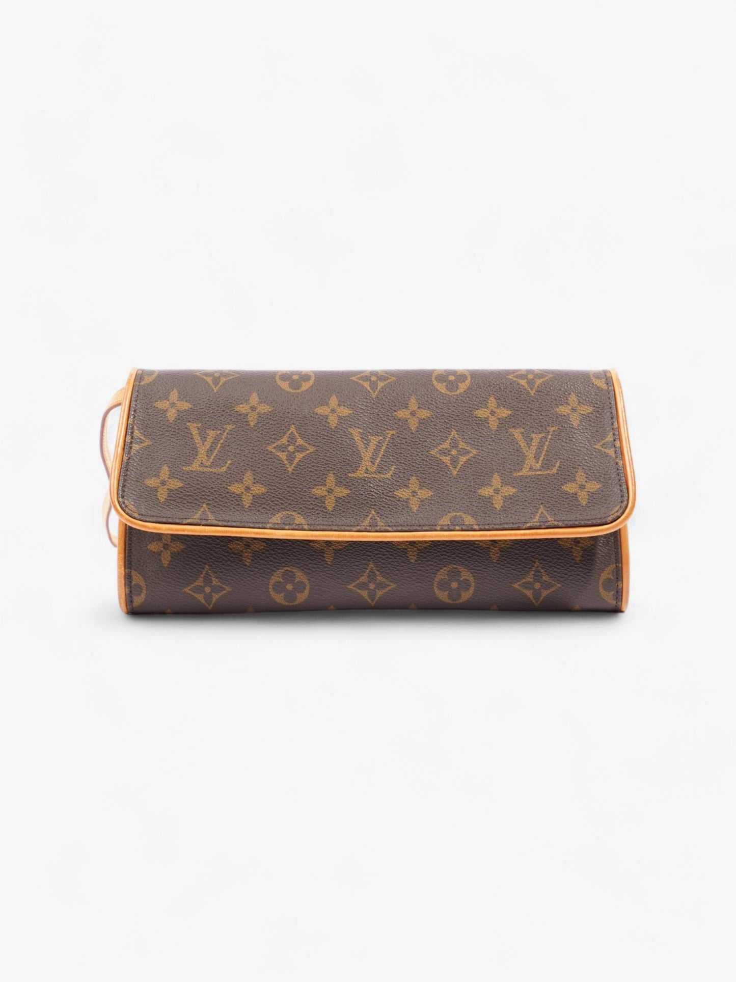 Louis Vuitton Pochette Twin Coated GM Monogram Canvas Coated Canvas Apparel Canvas Gm
