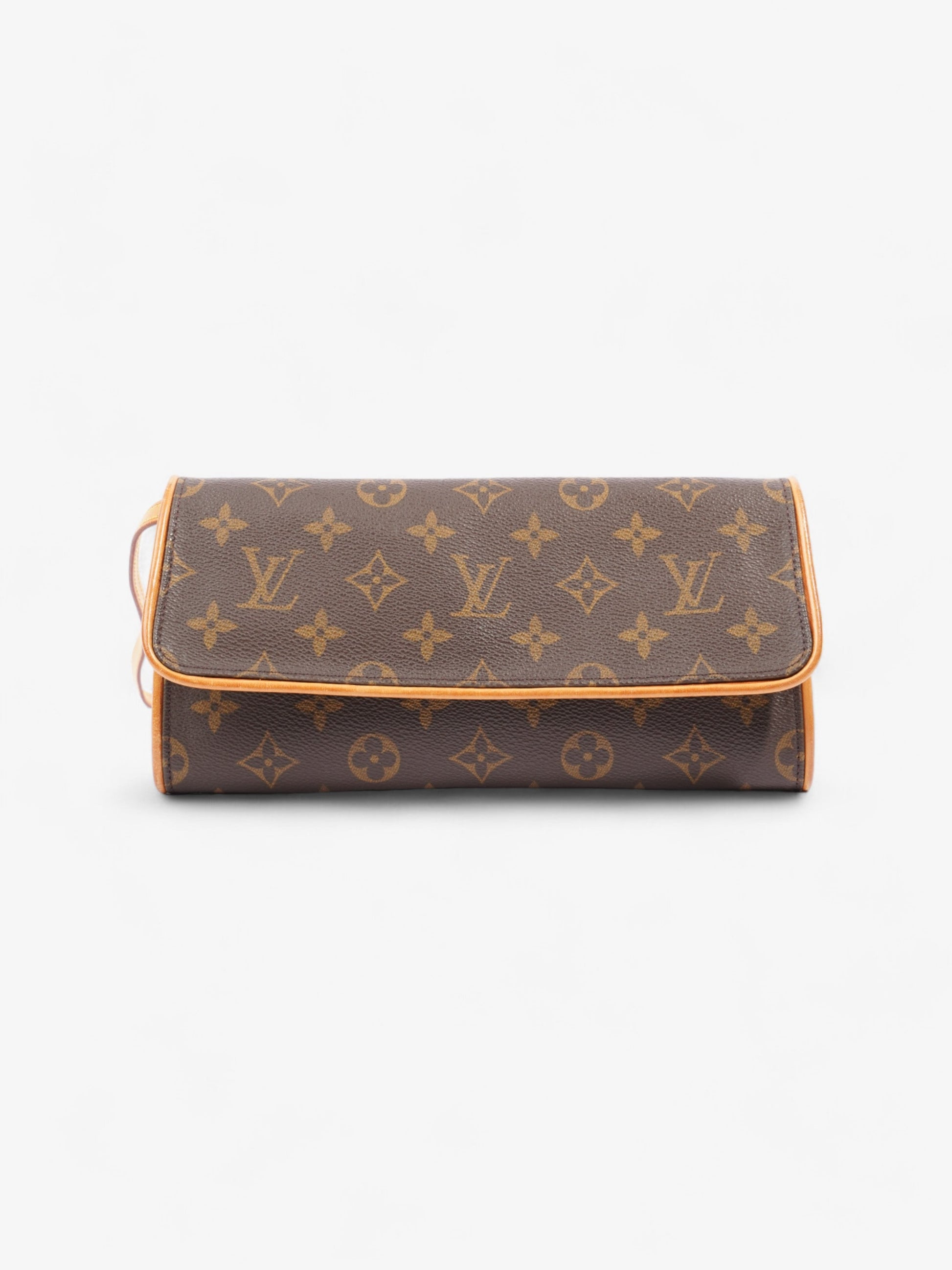 Louis Vuitton Pochette Twin Coated GM Monogram Canvas Coated Canvas Apparel Canvas Gm