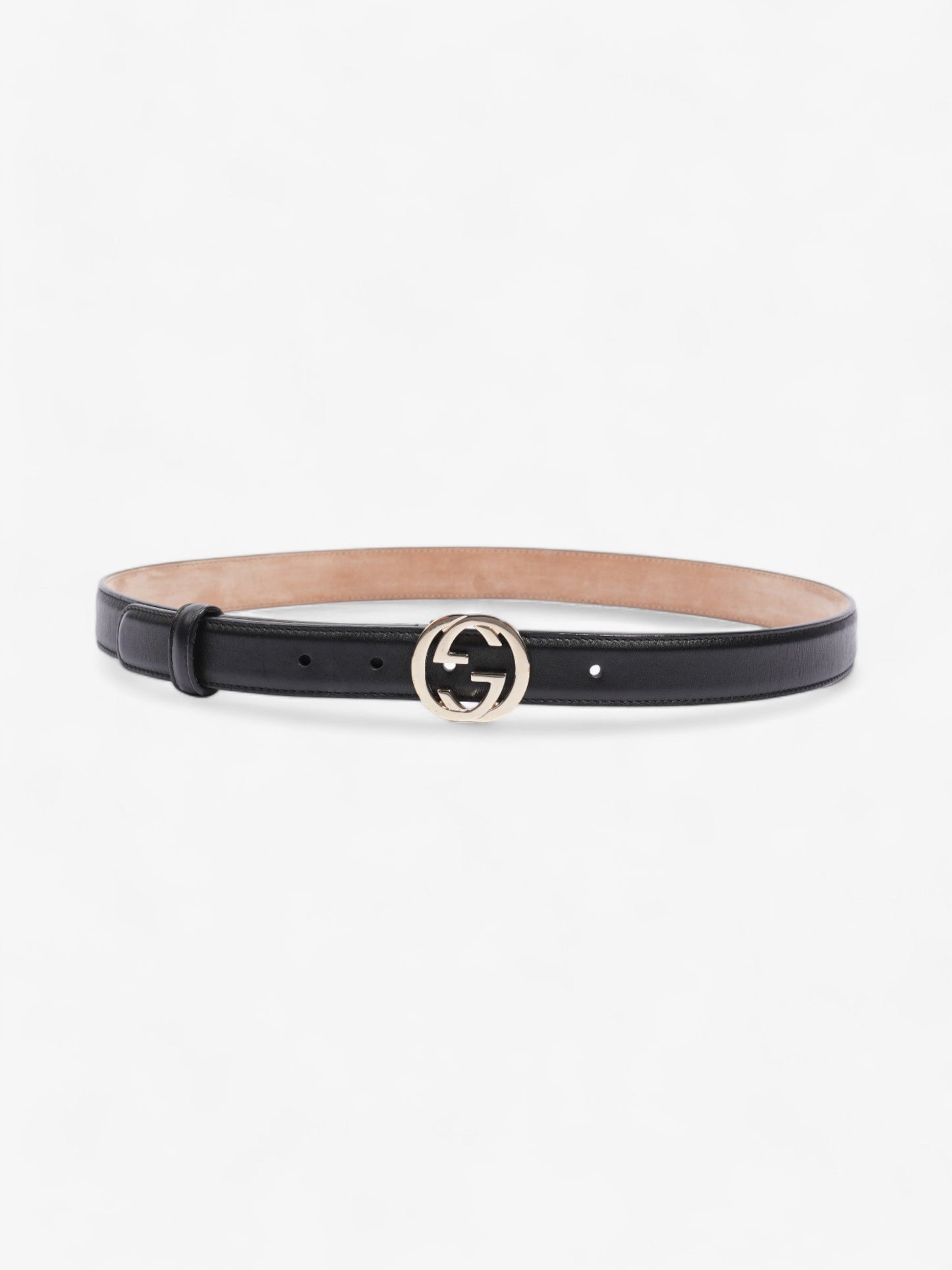 Gucci Blondie Belt Handbag Leather Black Accessory
