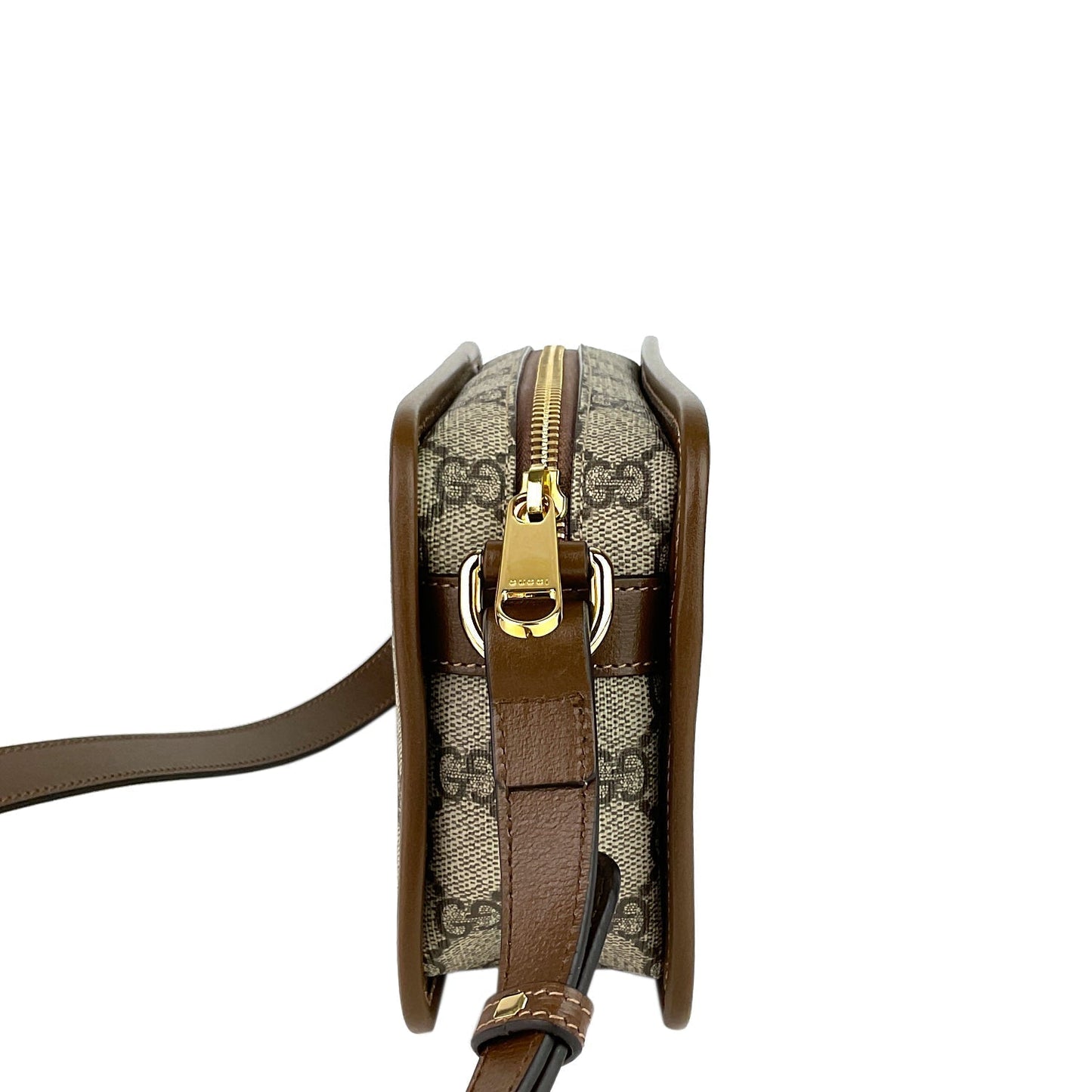 Gucci Bag With Interlocking Bag Canvas Monogram Shoulder Bag