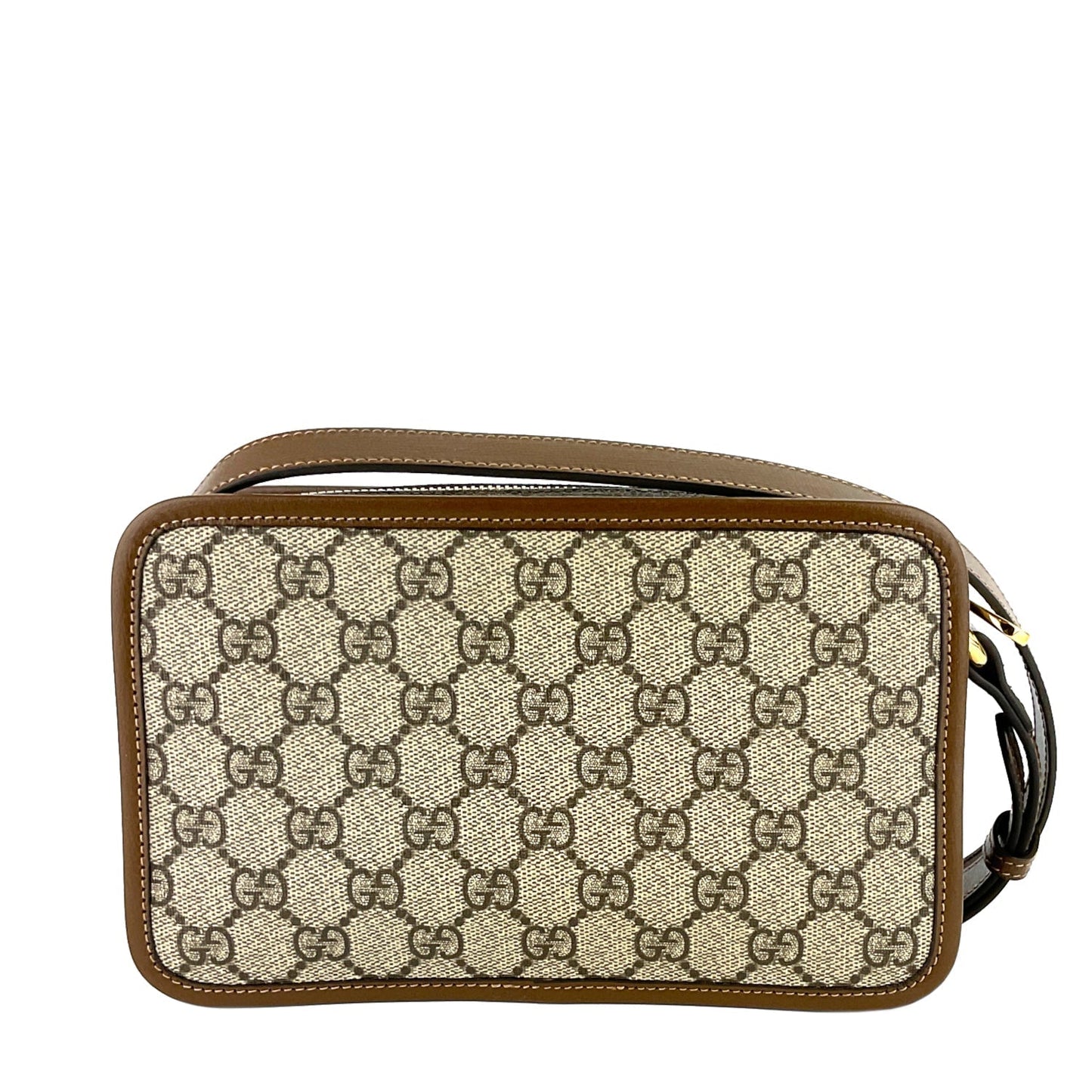 Gucci Bag With Interlocking Bag Canvas Monogram Shoulder Bag