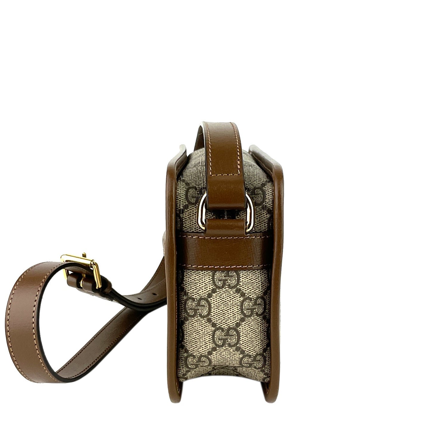 Gucci Bag With Interlocking Bag Canvas Monogram Shoulder Bag
