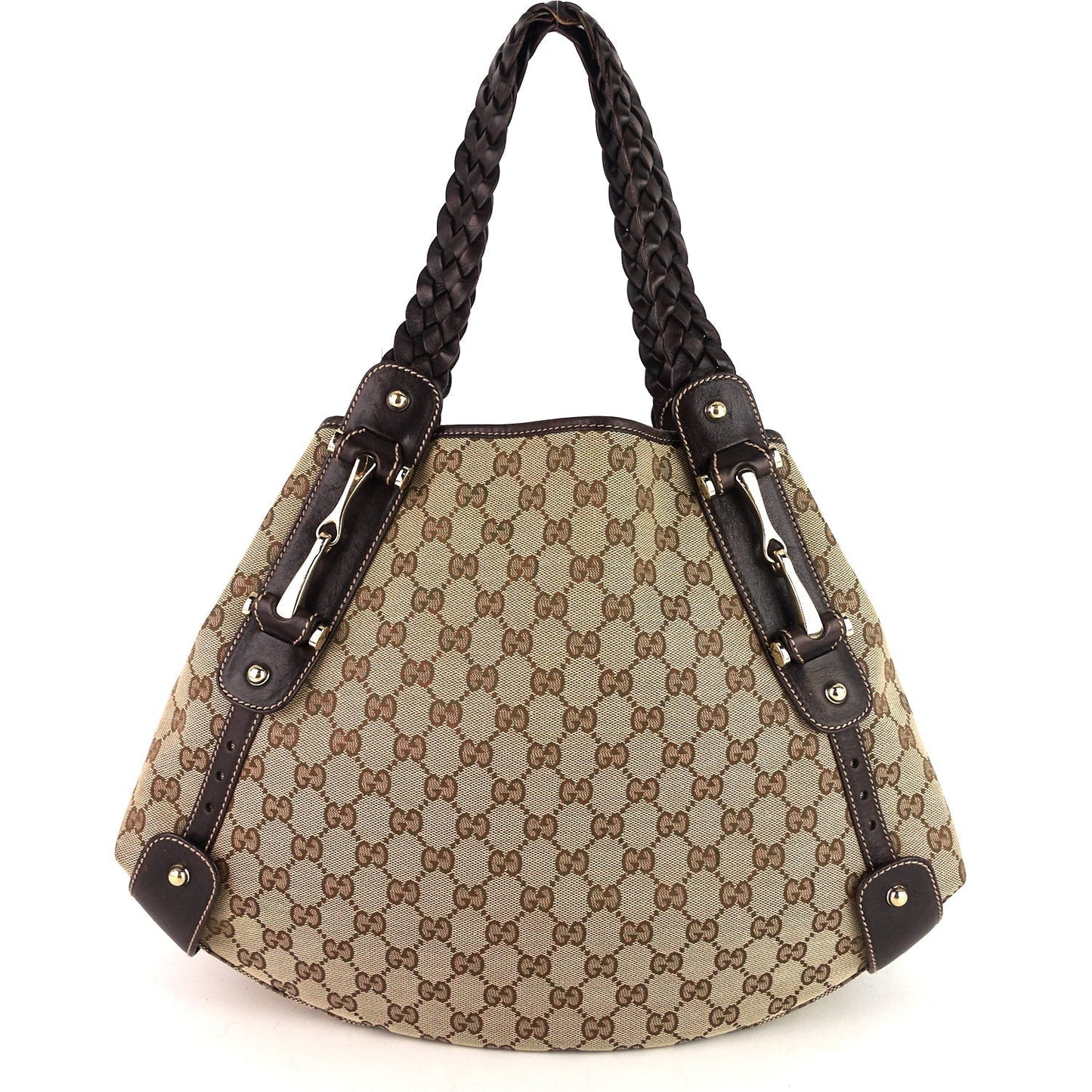 Gucci Pelham Hobo Bag Canvas Medium Travel Bag