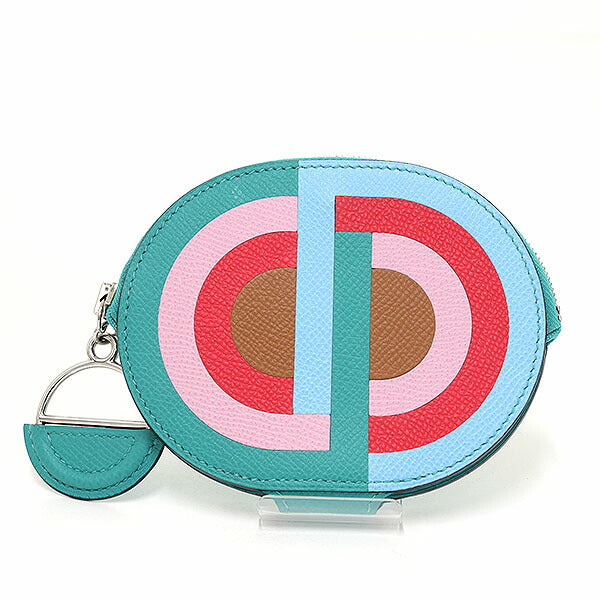Coin Case Epsom Multicolor Vert Verone In Mini Travel Bag