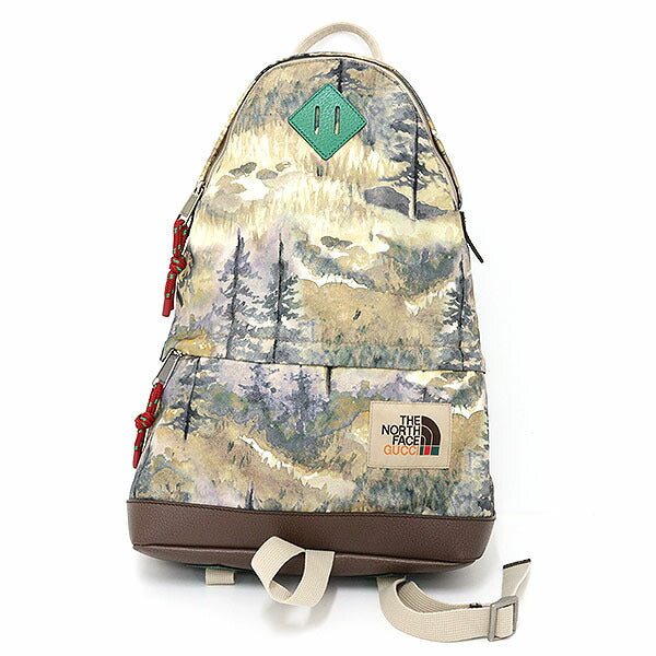Gucci Backpack NORTH FACE X Backpack Nylon Beige Medium