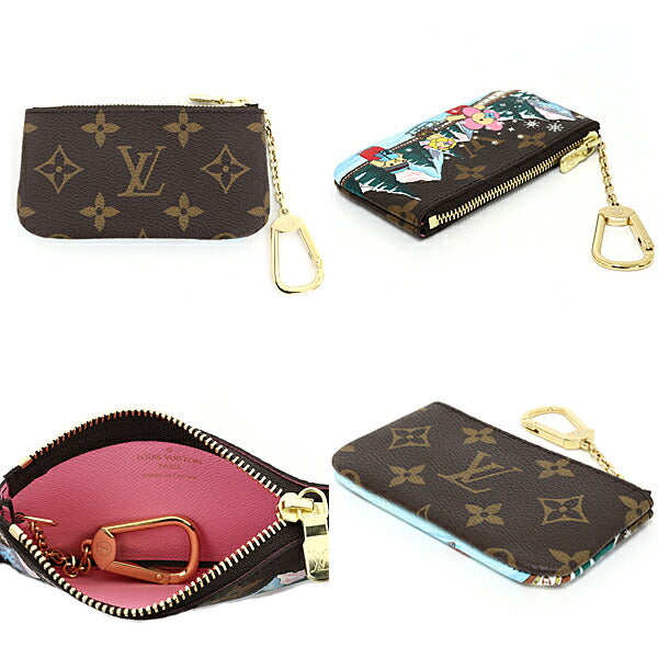 Louis Vuitton Coin M82620 Pochette Kle Monogram Canvas Brown Clutch Bag
