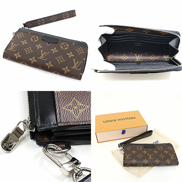 Louis Vuitton Long Purse M69407 Zippy Dragonne Monogram Canvas Brown Wallet Case