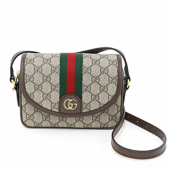 Gucci GG Supreme Ophidia GG Canvas Beige Mini Shoulder Bag