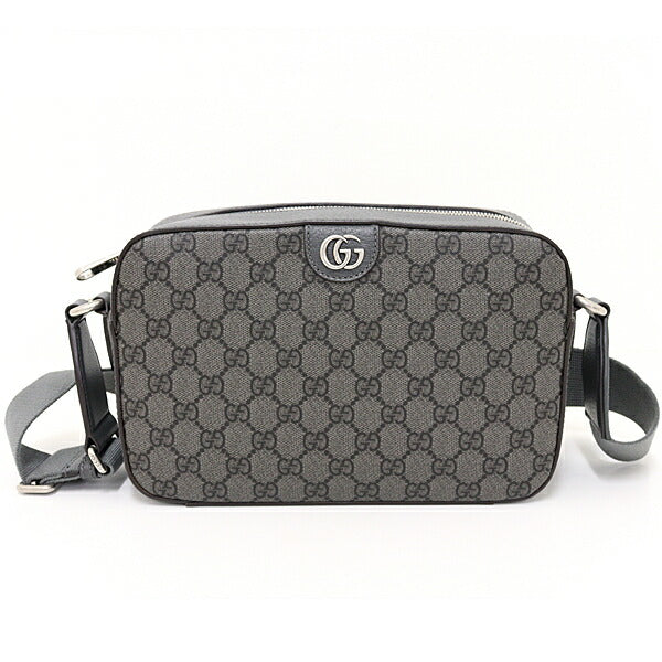 Gucci GG Supreme Ophidia Canvas Gray Medium Shoulder Bag