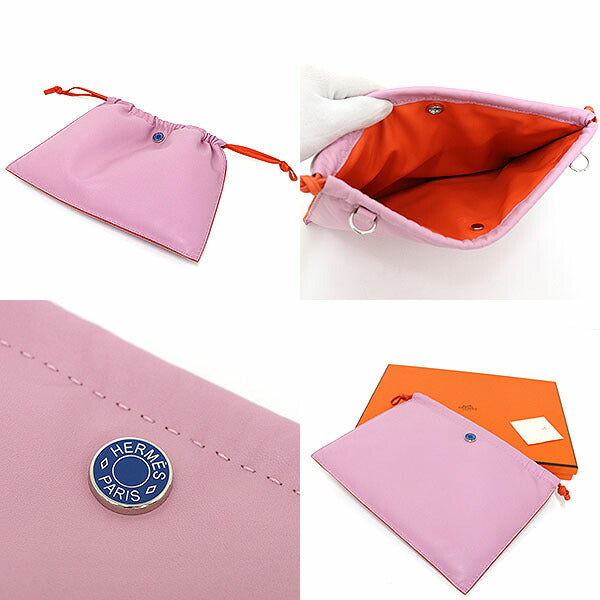 Pouch Anyo Miro Mauve Sylvestre Orange Poppy Blue Travel Bag