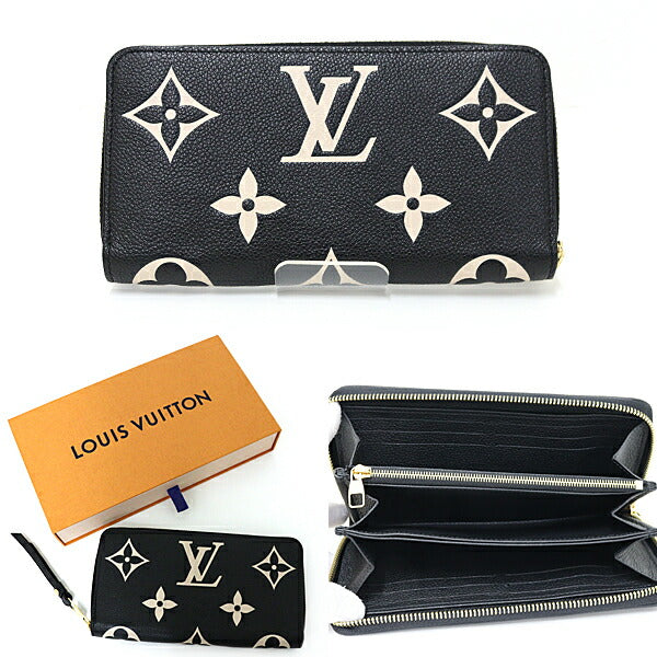 Louis Vuitton Long Purse M80481 Ann Platt Monogram Black Wallet Case F