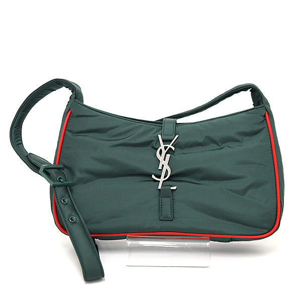 YSL Saint Laurent YSL Saint Shoulder Bag Khaki Le Suncassette Nylon Green