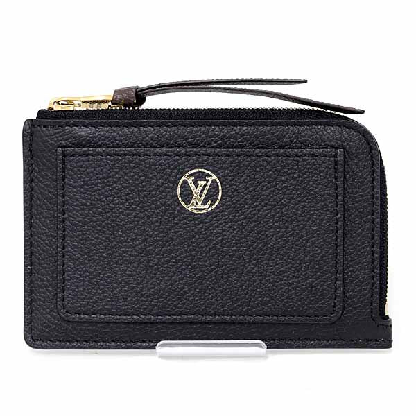 Louis Vuitton Coin M14550 Porto Cult Lowkey Leather Black Wallet Case