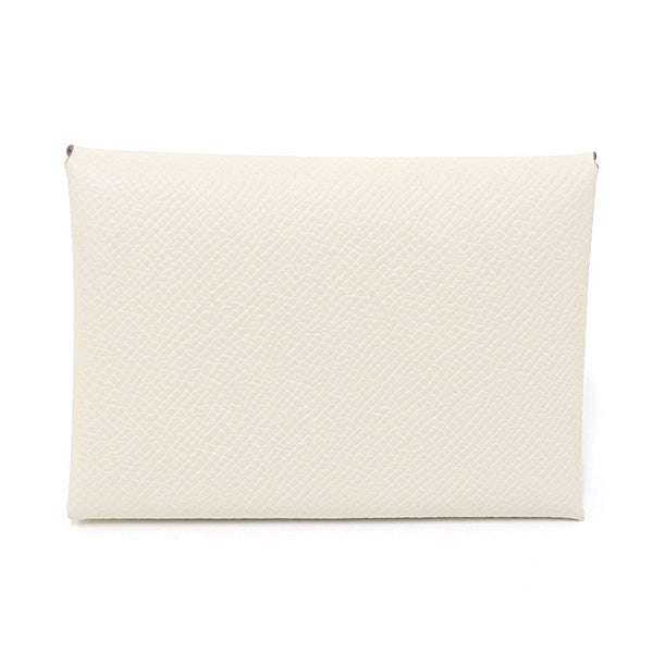 Card Case Epsom Calvi Duo Handbag White Travel Bag