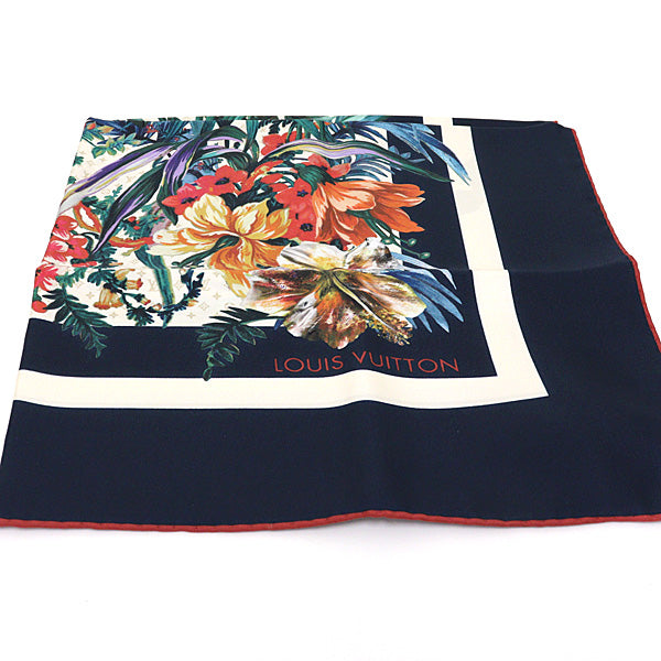 Louis Vuitton scarf M77975 silk Carre70・ Bouquet Multicolor