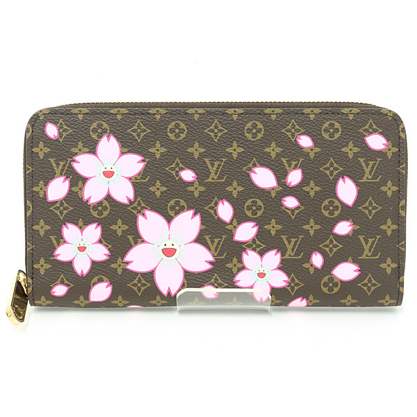Louis Vuitton Long Purse M13433 × TM Monogram Canvas Brown Wallet Case