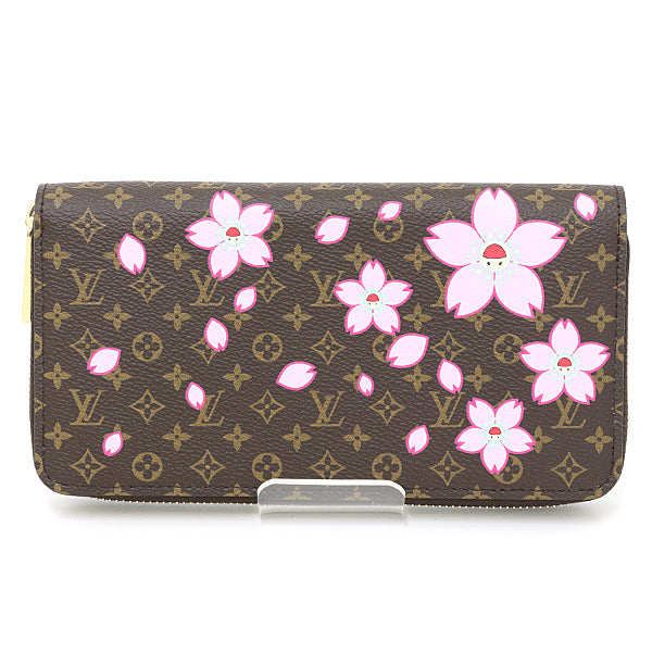 Louis Vuitton Long Purse M13433 × TM Monogram Canvas Brown Wallet Case