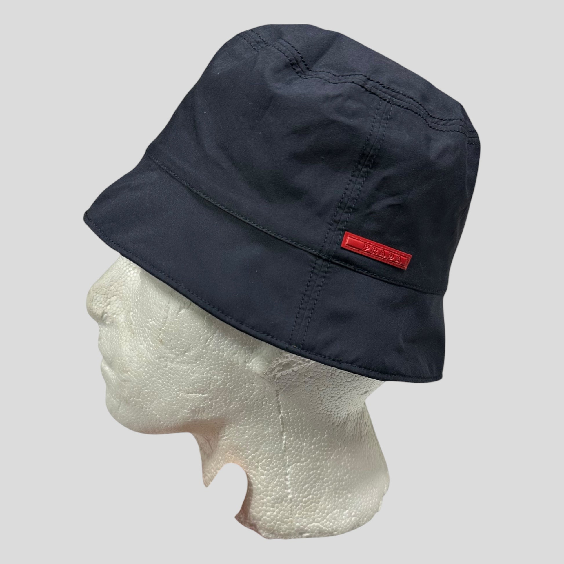 Prada Bag Sport 00’s Goretex Hat - S Navy Bucket Bucket Bag