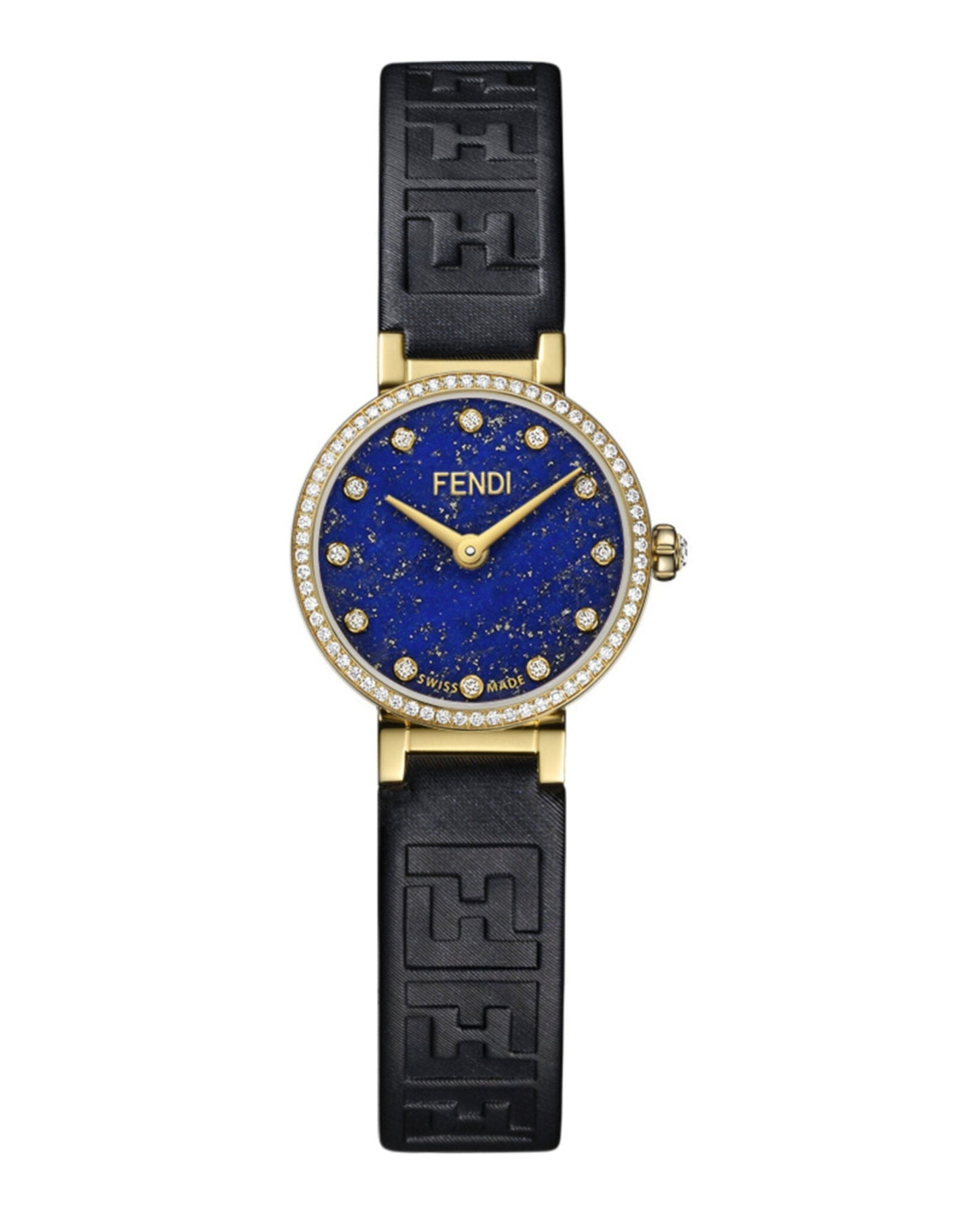 Fendi Jewelry Womens 19mm Strap Fashion Watch Gold