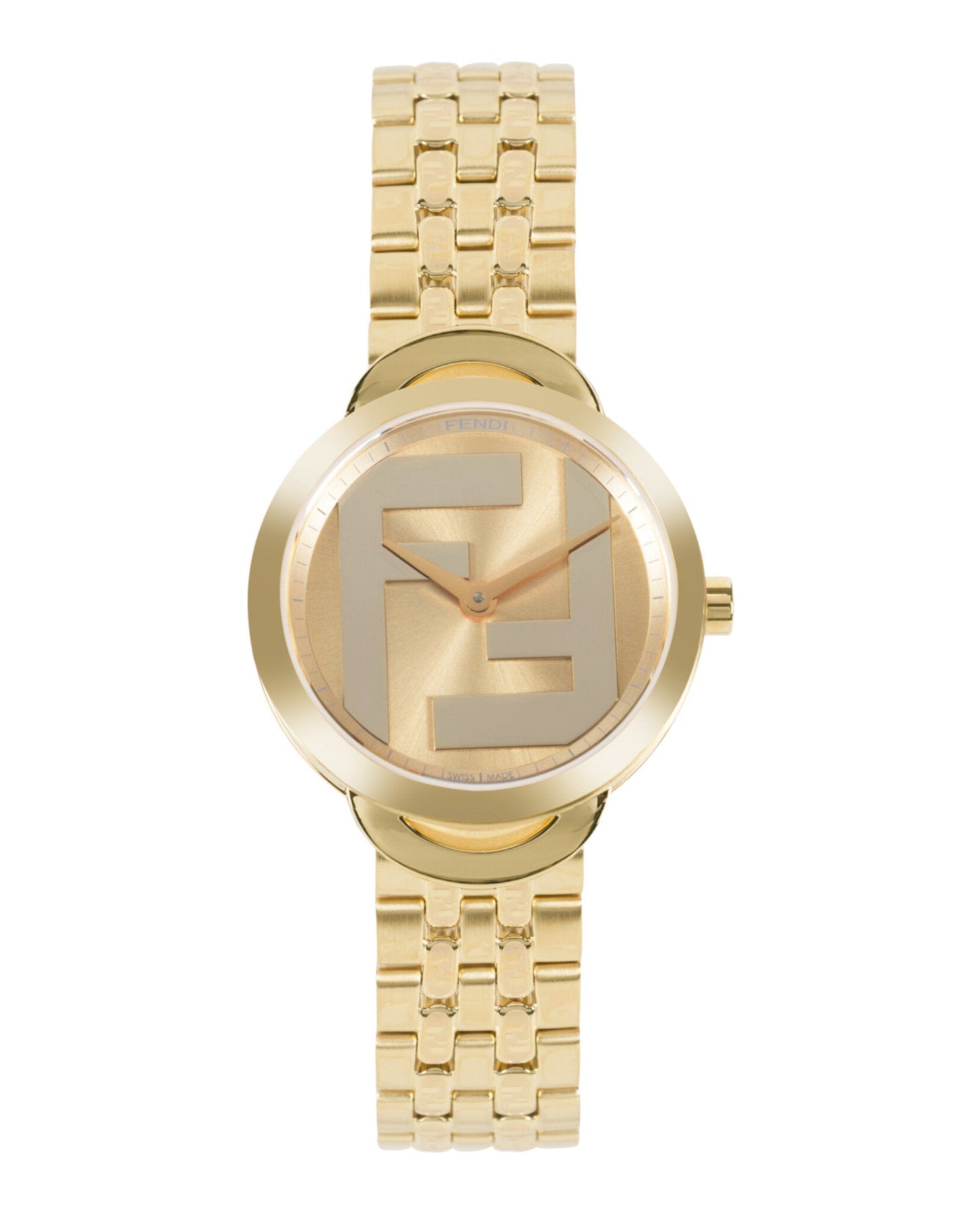 Fendi Jewelry Womens 30mm Bracelet Fashion Watch 2 Gold