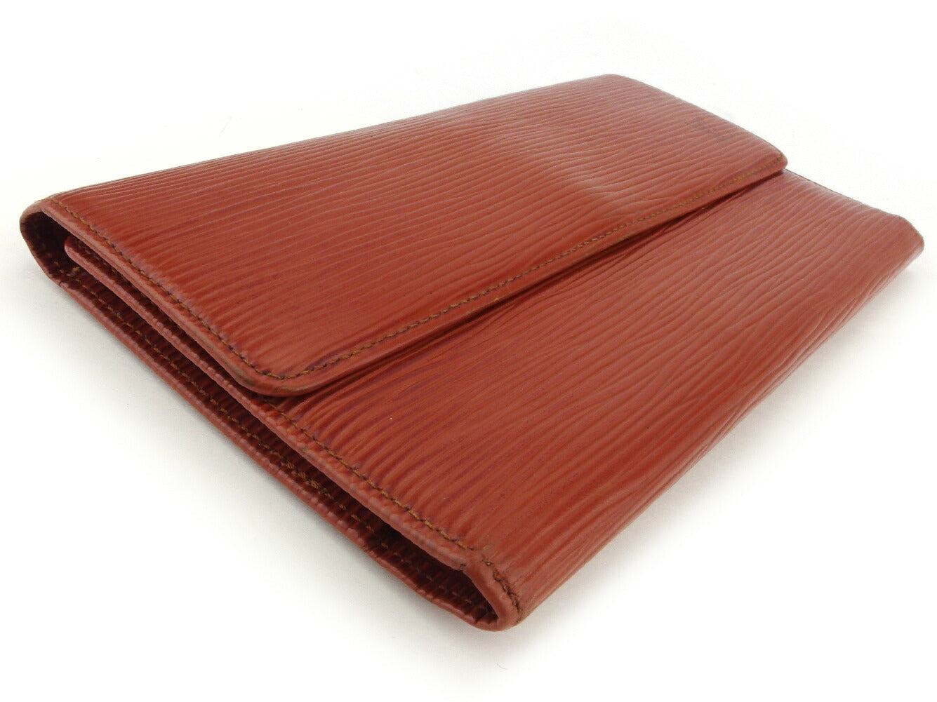 Louis Vuitton Long Purse M63385 Kenyan Porte Brown Wallet Case