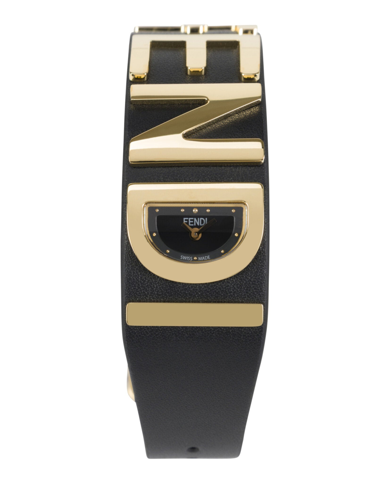 Fendi Jewelry Womens 22.25mm Strap Fashion Watch 2 Gold