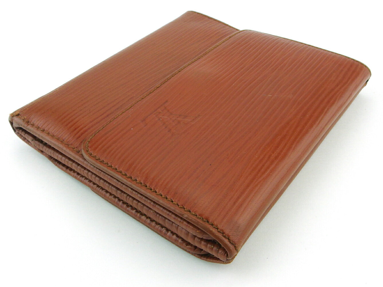 Louis Vuitton Bifold Martier stamp Brown Wallet Case