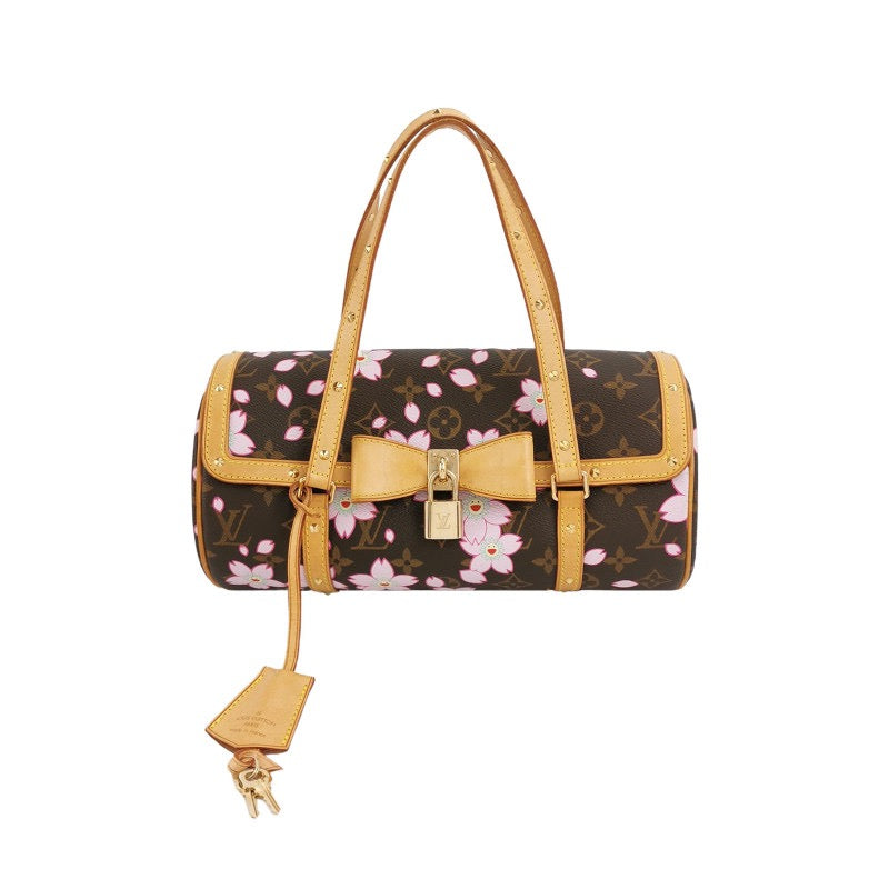 Louis Vuitton x Takashi Murakami Papillon 28 Monogram Handbag