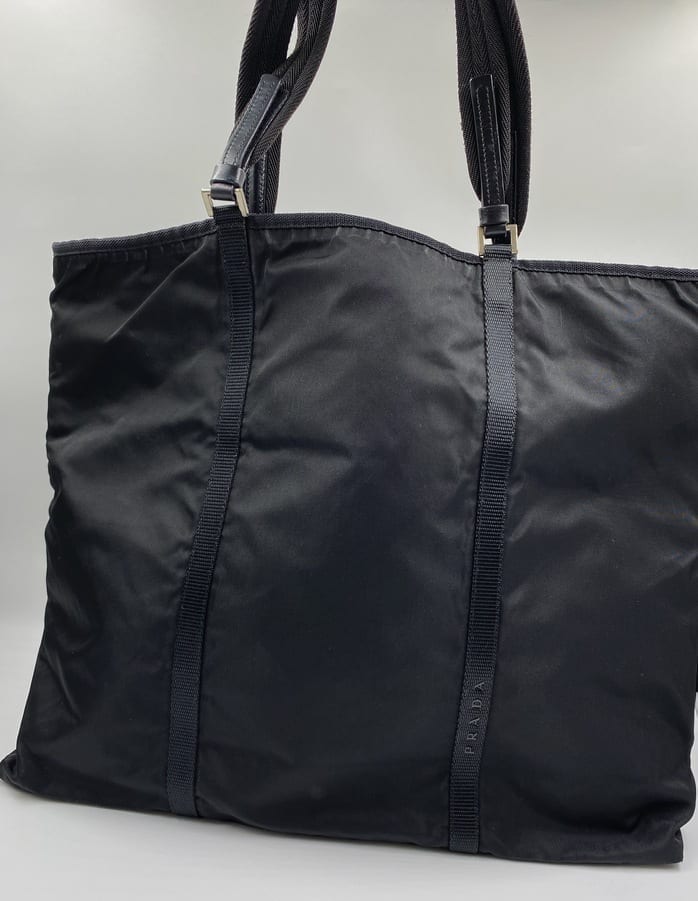 Prada Tote Nylon Tote Bag