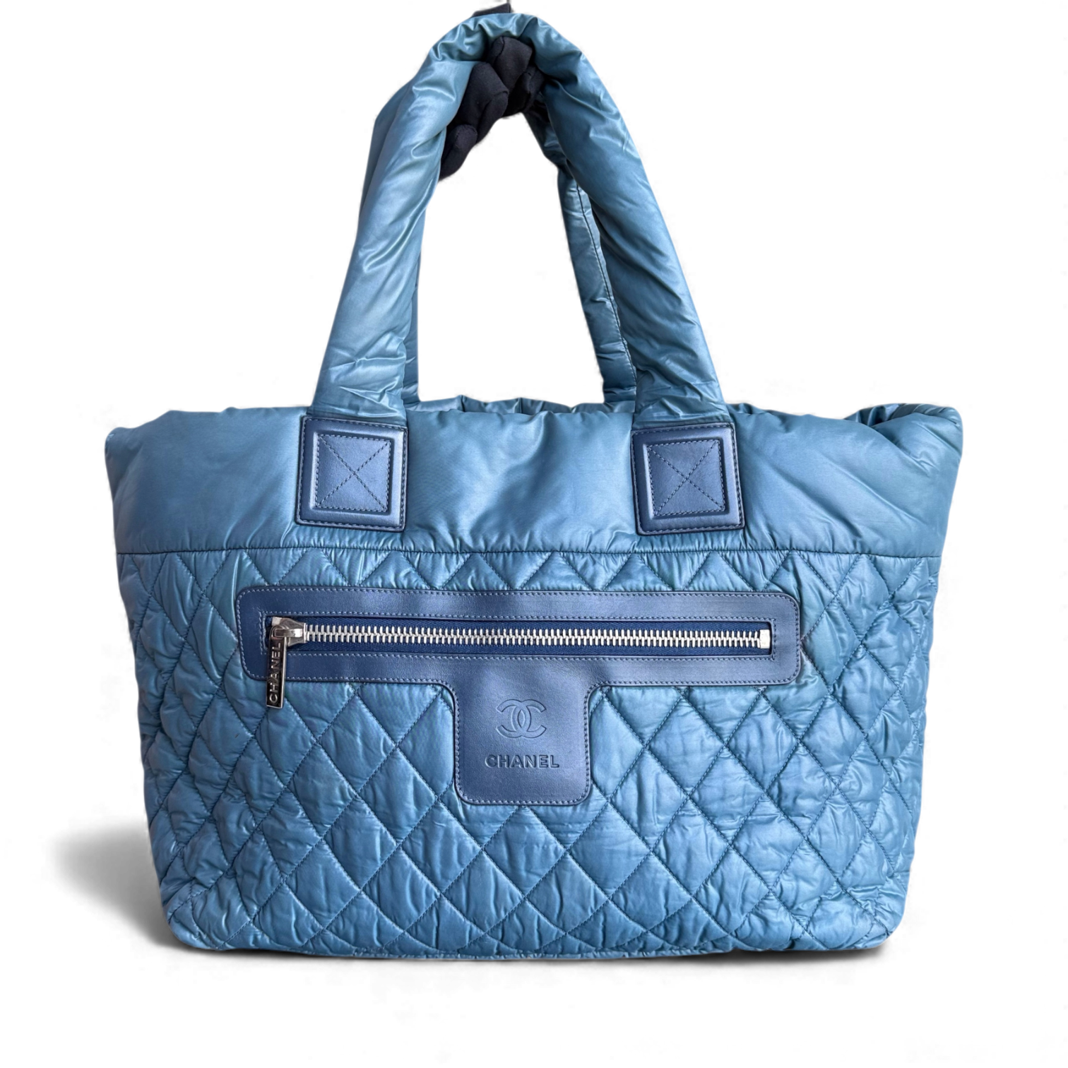 Chanel Coco Cocoon Tote No 13 Nylon Quilted Tote Bag