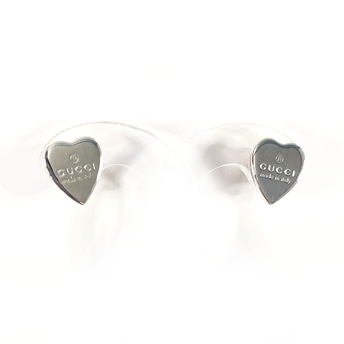 Gucci J8400 Silver925 Trademark heart shape Jewelry F4034284