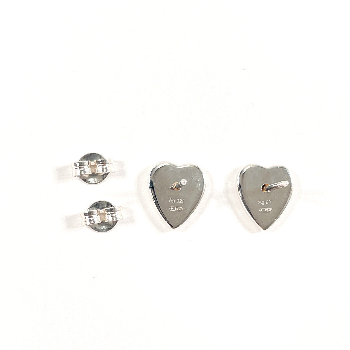 Gucci J8400 Silver925 Trademark heart shape Jewelry F4034284