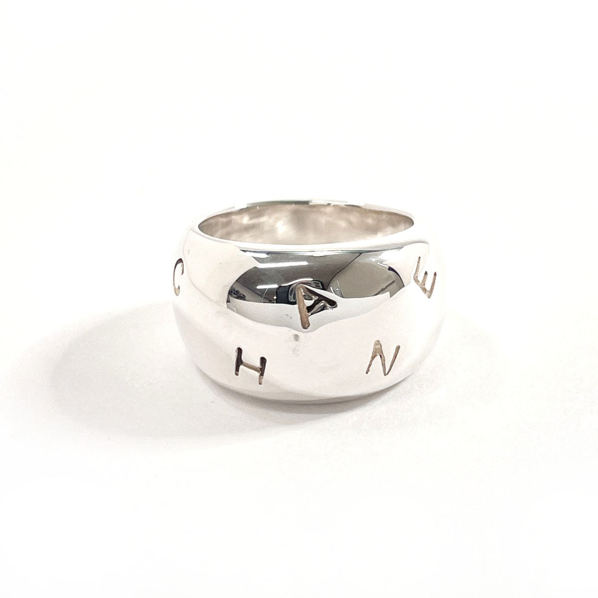 CHANEL Ring Silver925 Silver logo