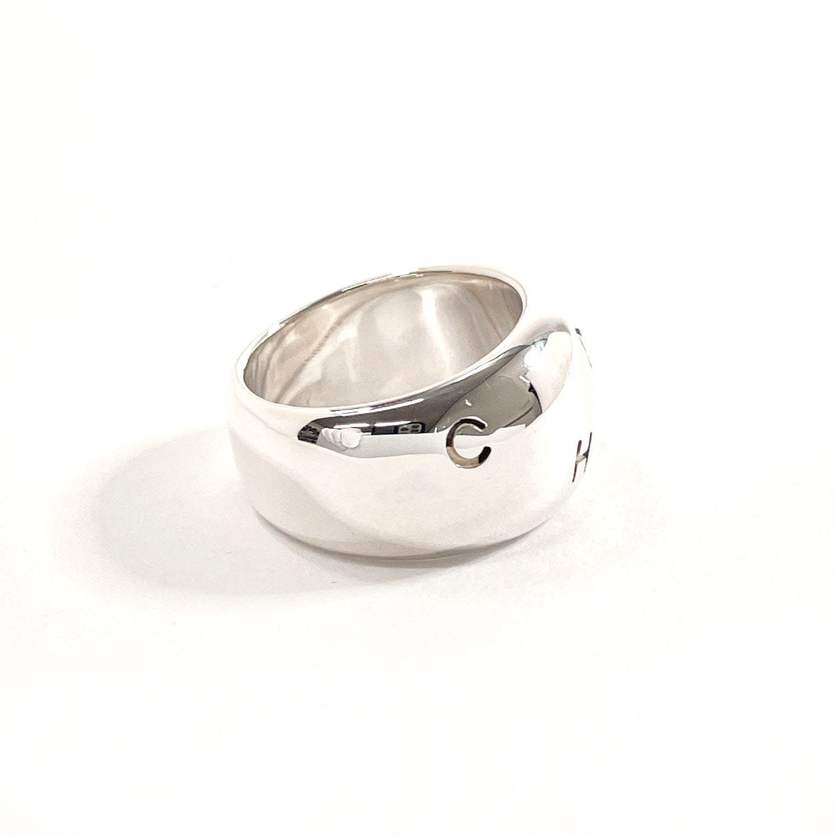 CHANEL Ring Silver925 Silver logo