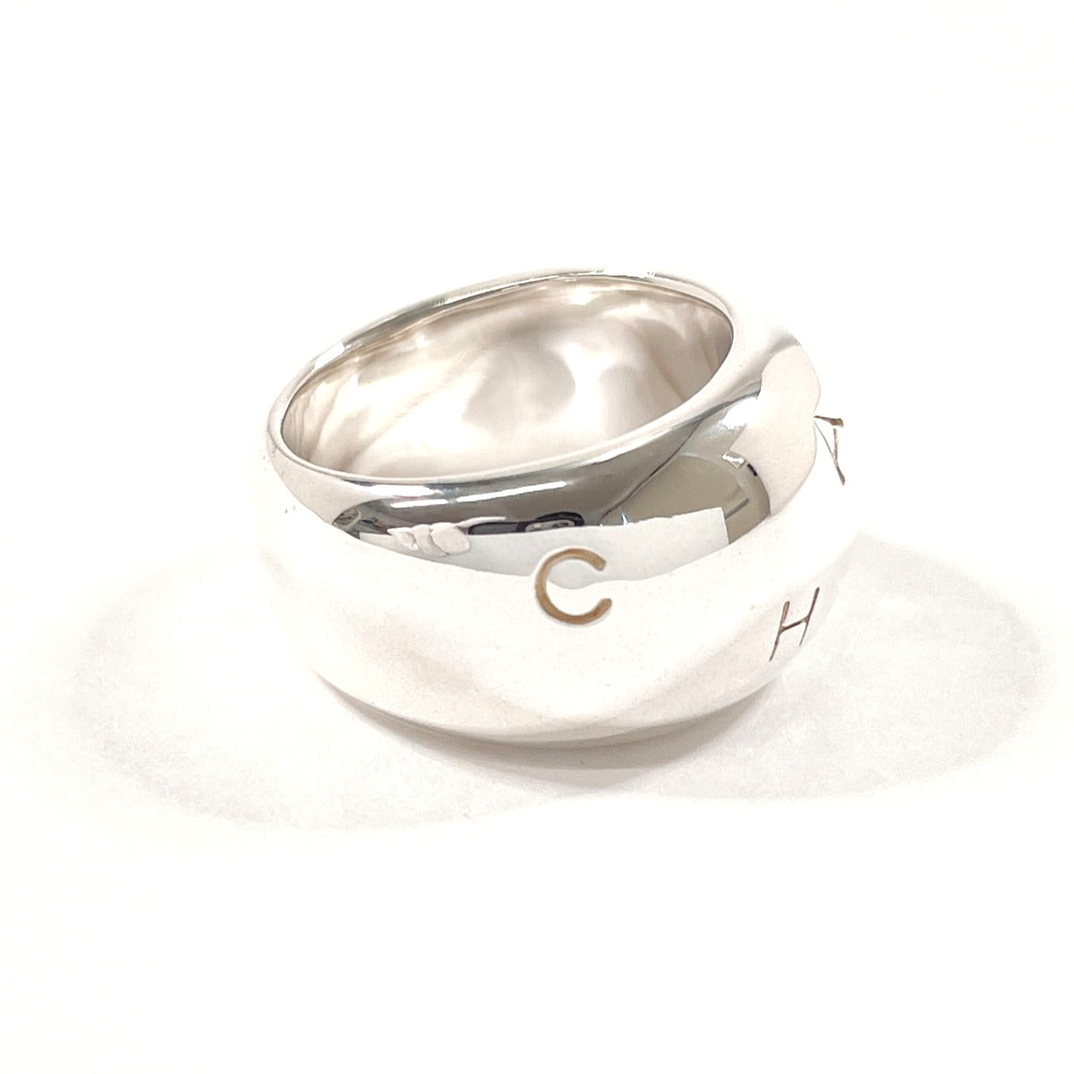 CHANEL Ring Silver925 Silver logo