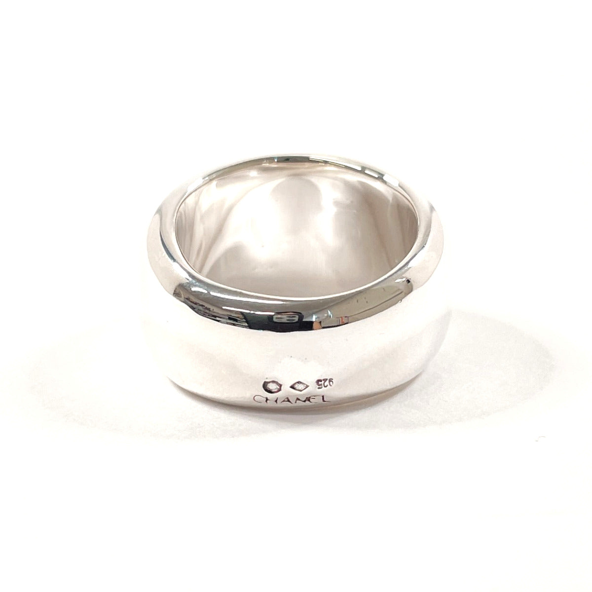 CHANEL Ring Silver925 Silver logo