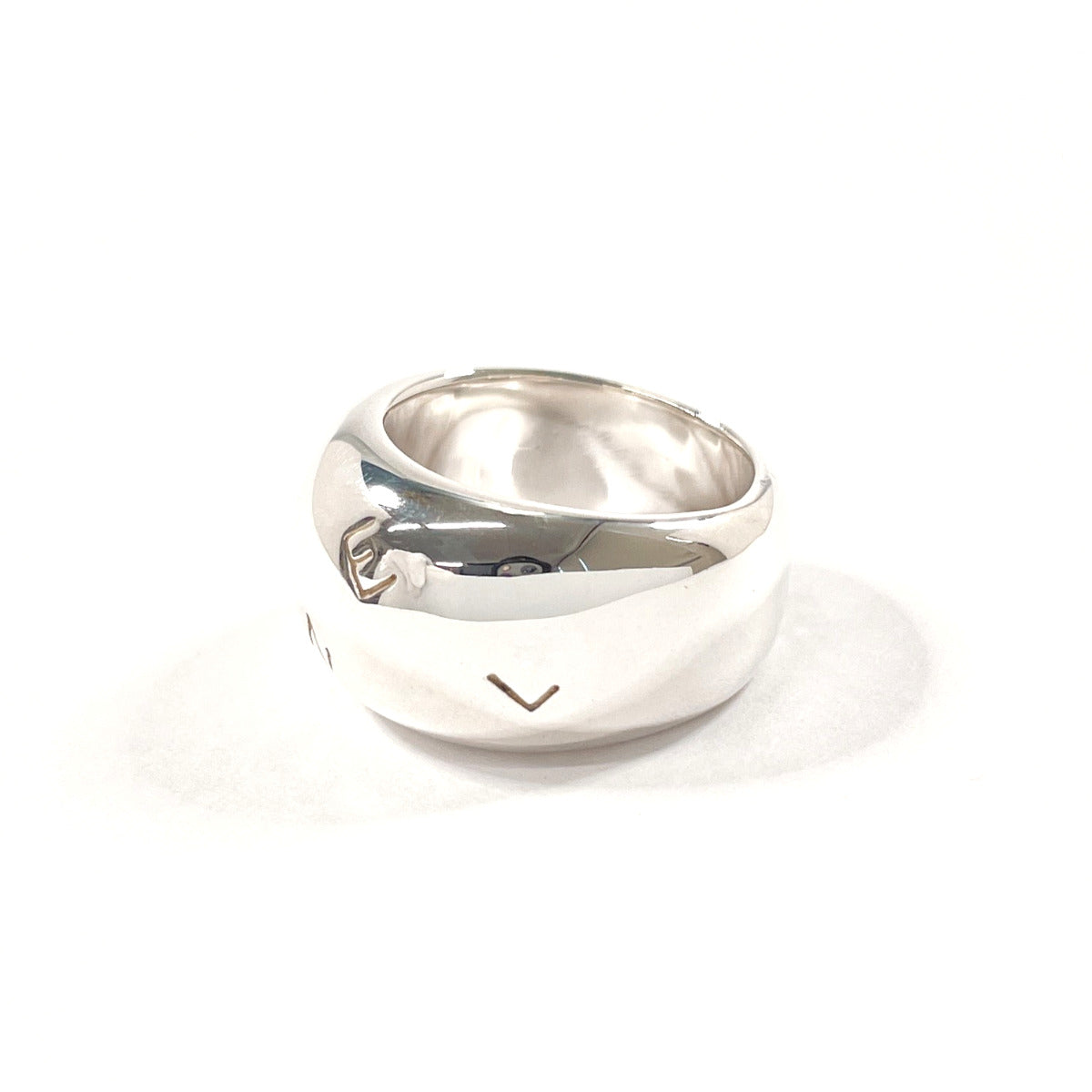 CHANEL Ring Silver925 Silver logo
