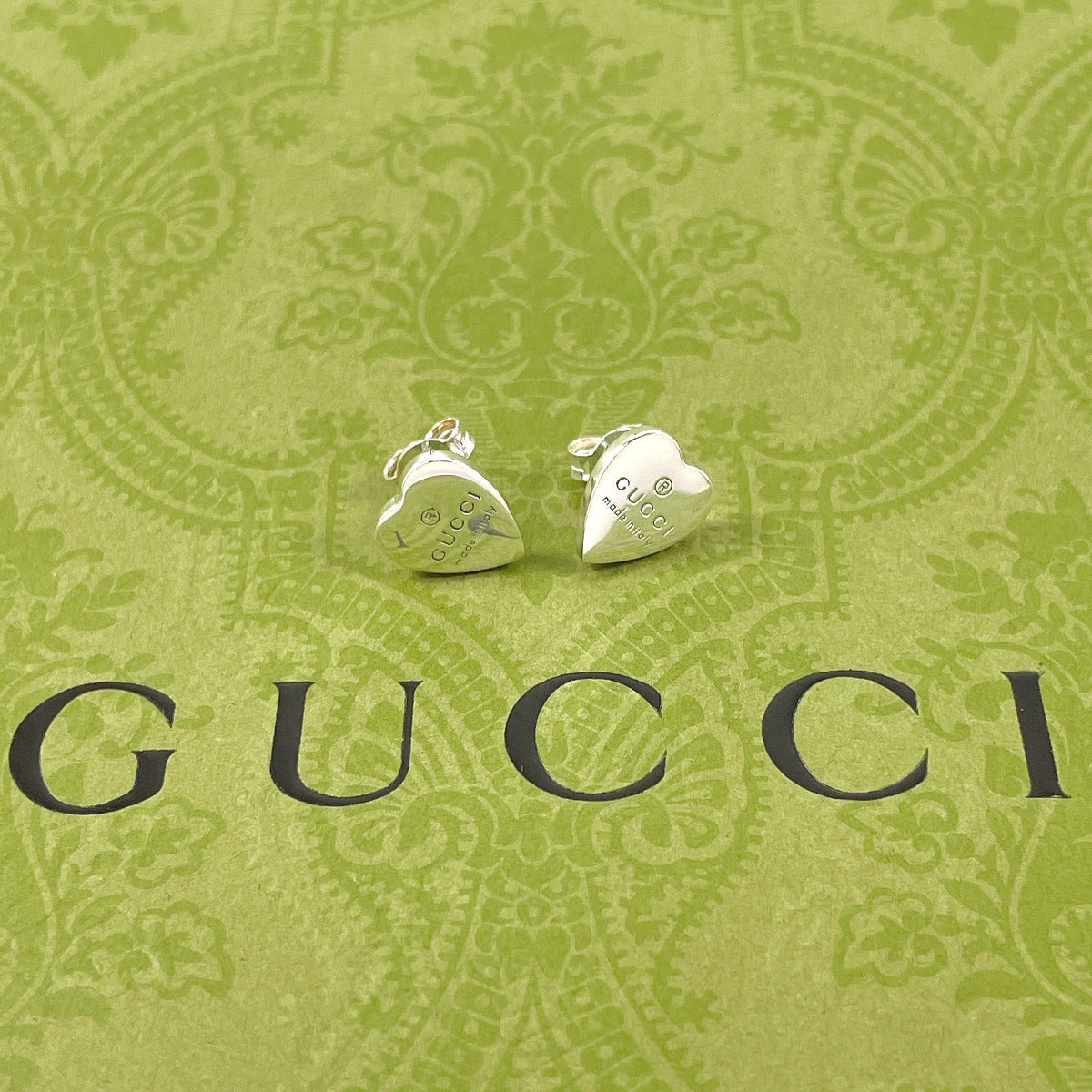 Gucci J8400 Silver925 Trademark heart shape Jewelry