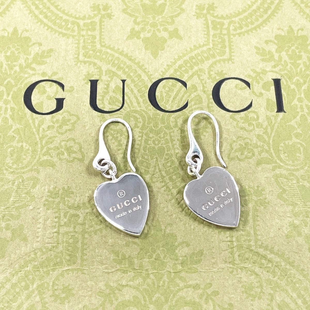 Gucci Silver925 Trademark Heart Jewelry