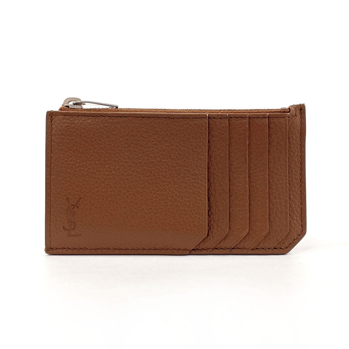 Saint Paris Card Case Coin Case Travel Leather Brown Travel Bag