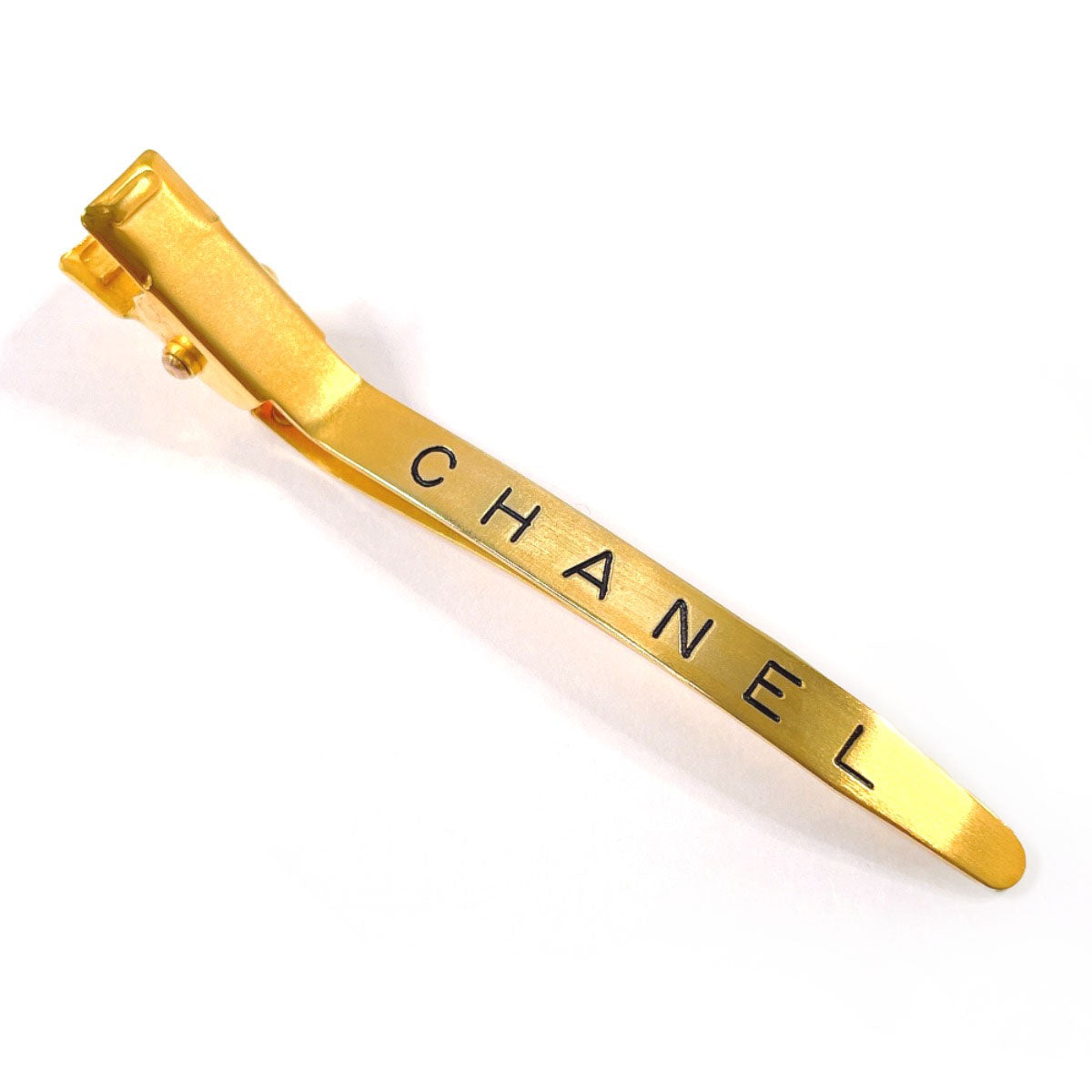 Chanel Other accessories Plated logo Barrette Gold Handbag