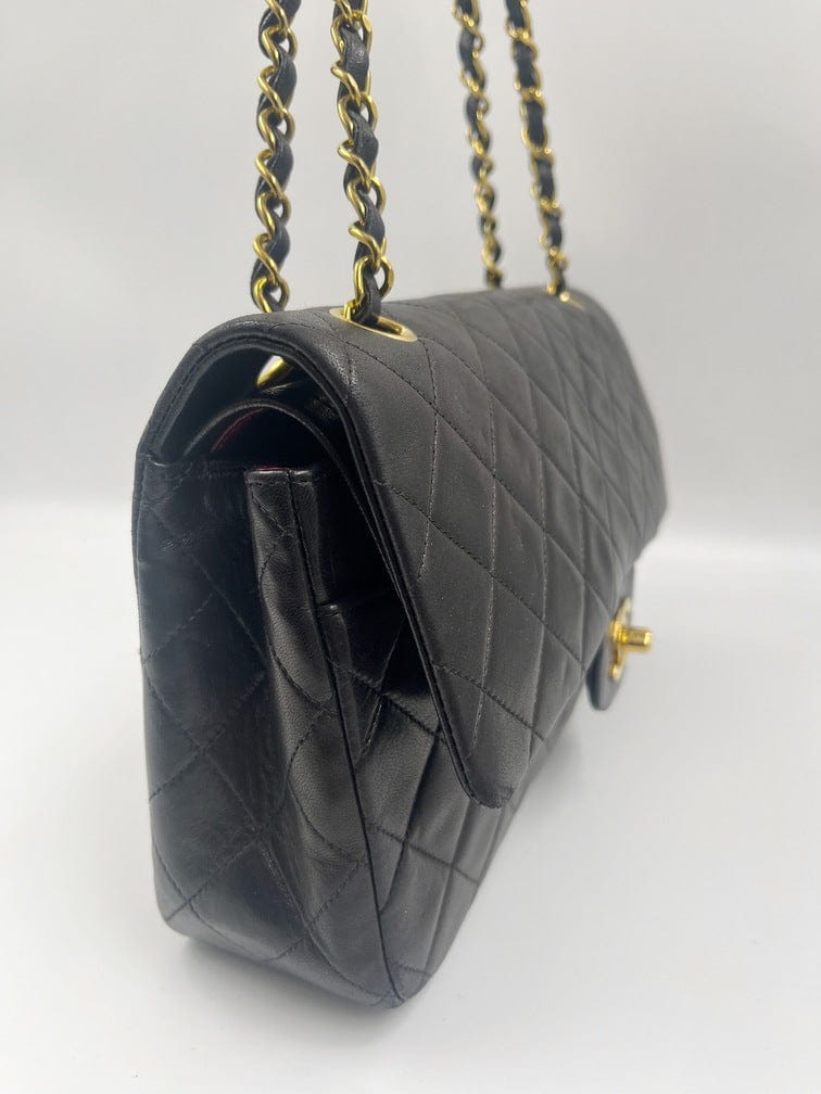 Chanel Classic Double Flap Bag with 24k gold plated hardware