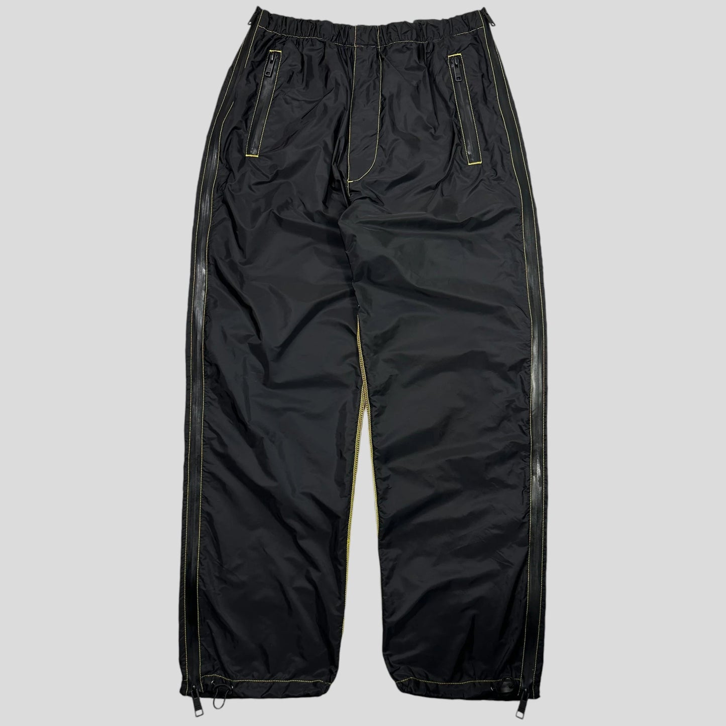 Prada Handbag Milano Runway Tech Track Pants - S Nylon