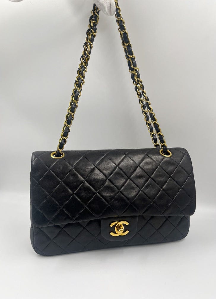 Chanel Classic Double Flap Bag with 24k gold plated hardware