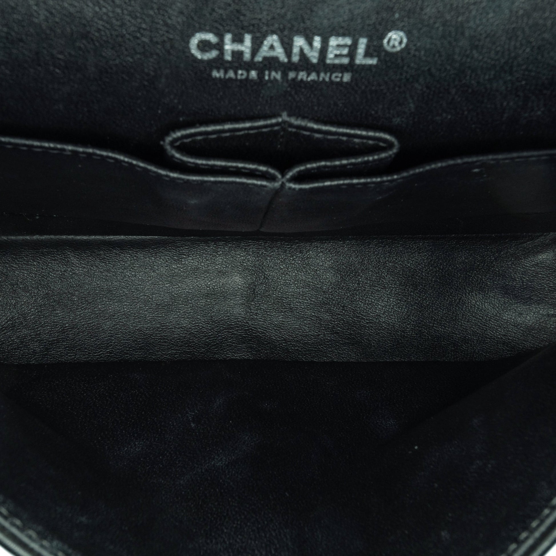 Black Chanel Medium Classic Patent Double Flap Shoulder Bag