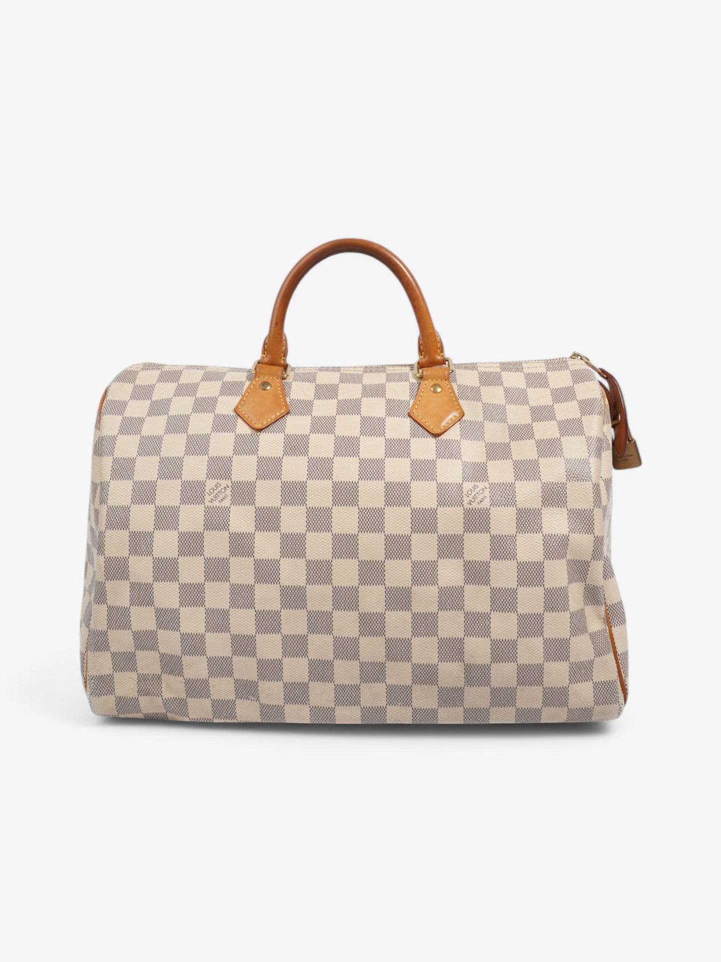Louis Vuitton Speedy Azur Coated 35 Canvas Coated Canvas Damier Apparel Canvas 38