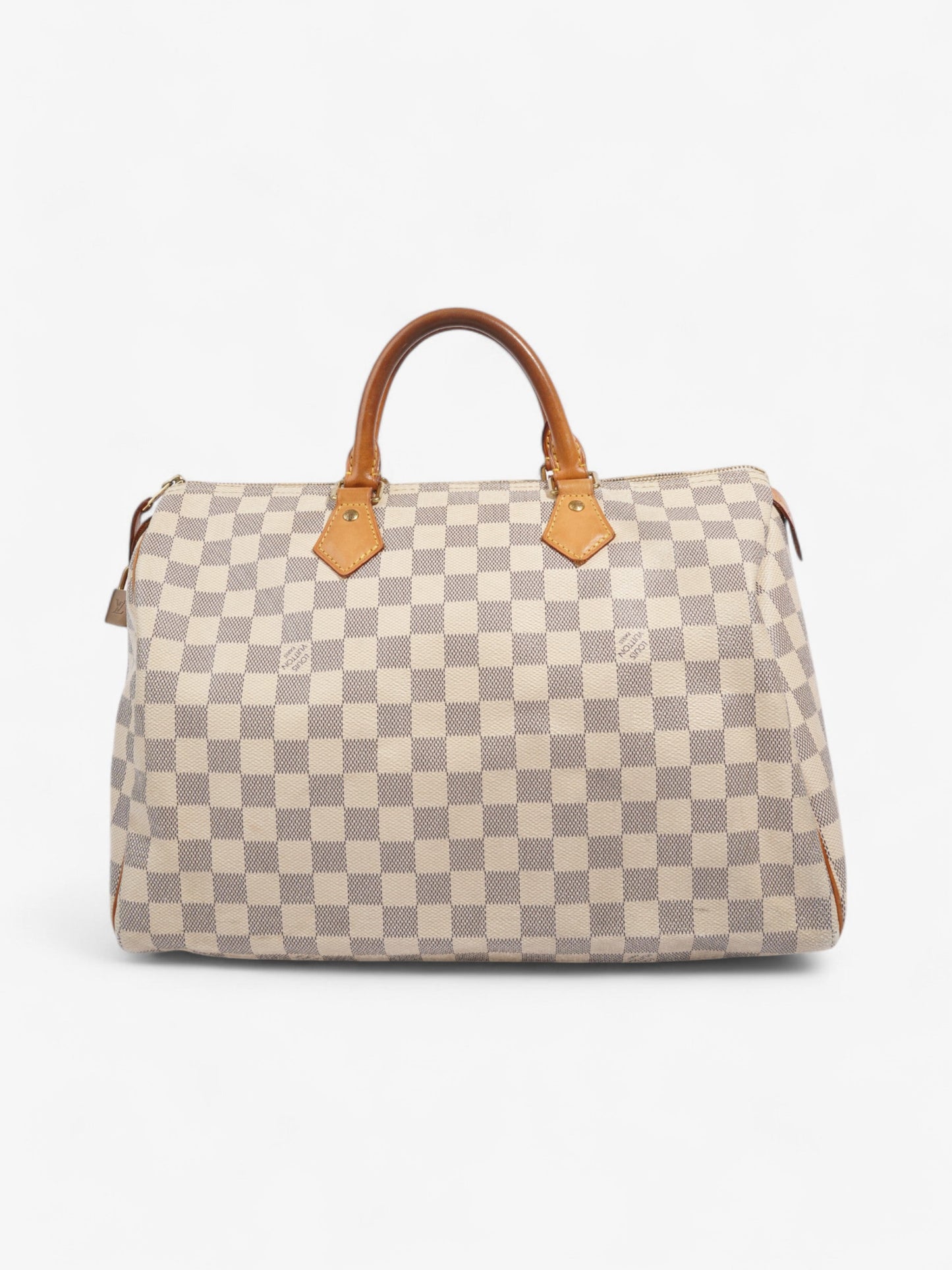 Louis Vuitton Speedy Azur Coated 35 Canvas Coated Canvas Damier Apparel Canvas 38