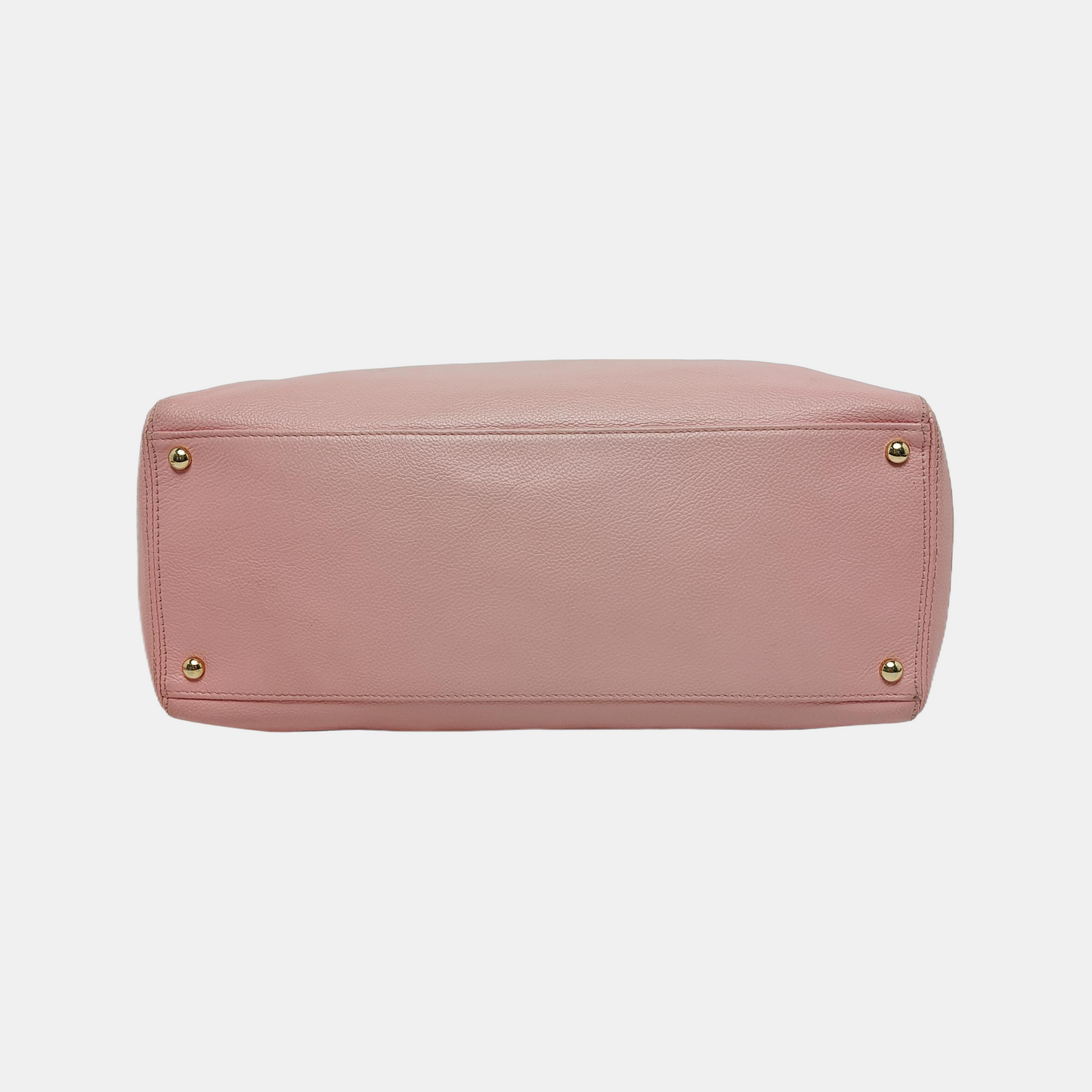 Chanel Cerf Executive Caviar Hardware Pink Gold Leather Handbag