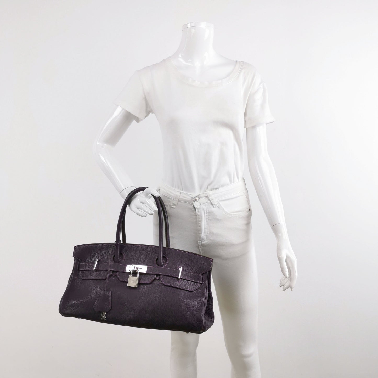 Hermes Shoulder Birkin Hss Special Order Togo Cassis Shoulder Bag