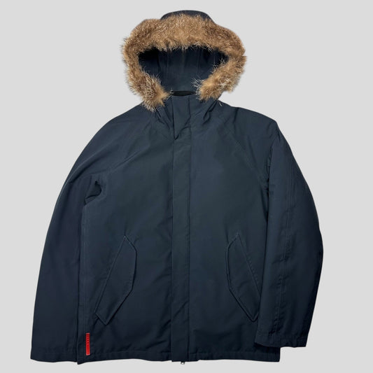 Prada Handbag Sport 3 in 1 Racoon Fur Goretex